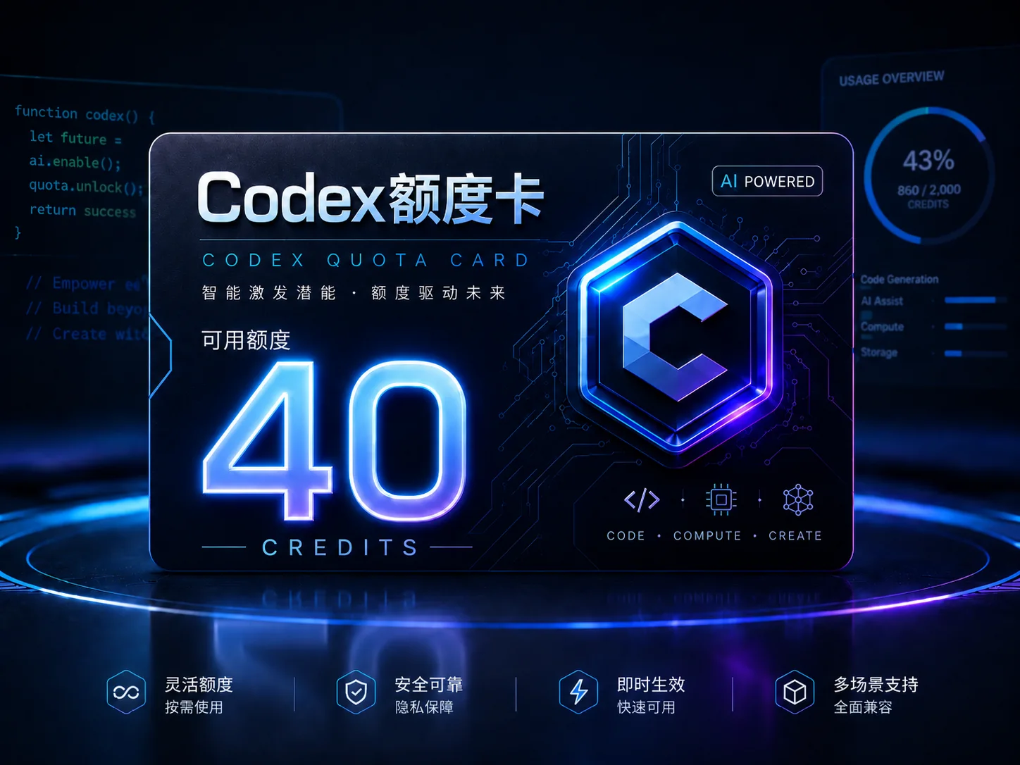 40 刀额度卡
