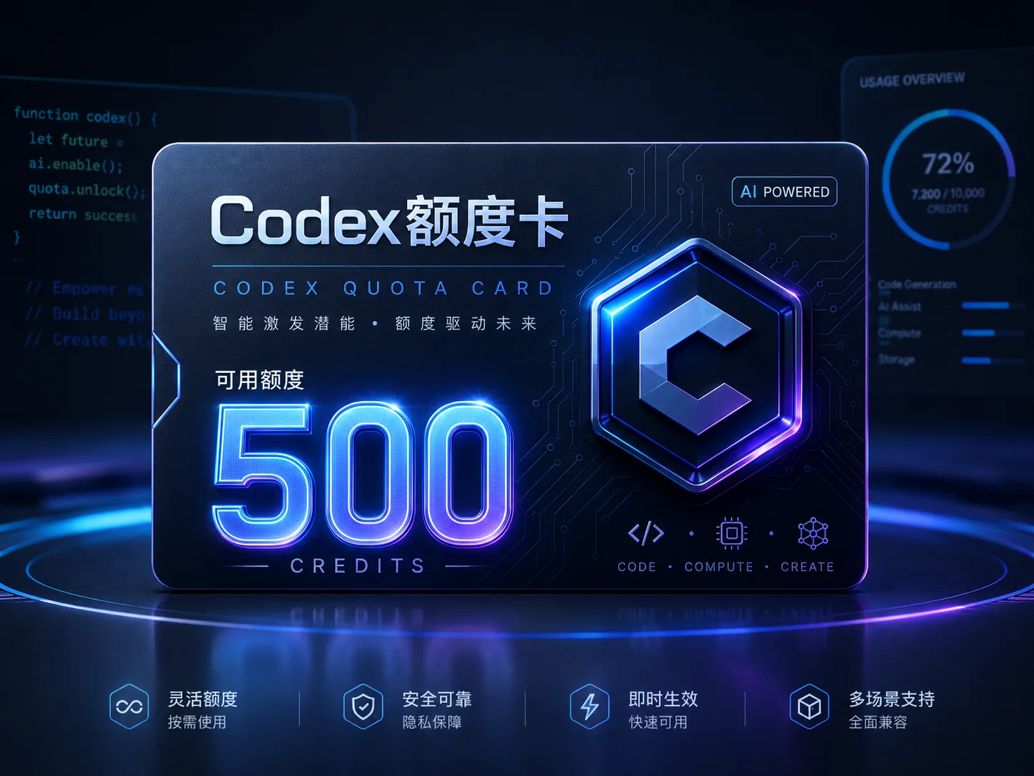 500 刀额度卡
